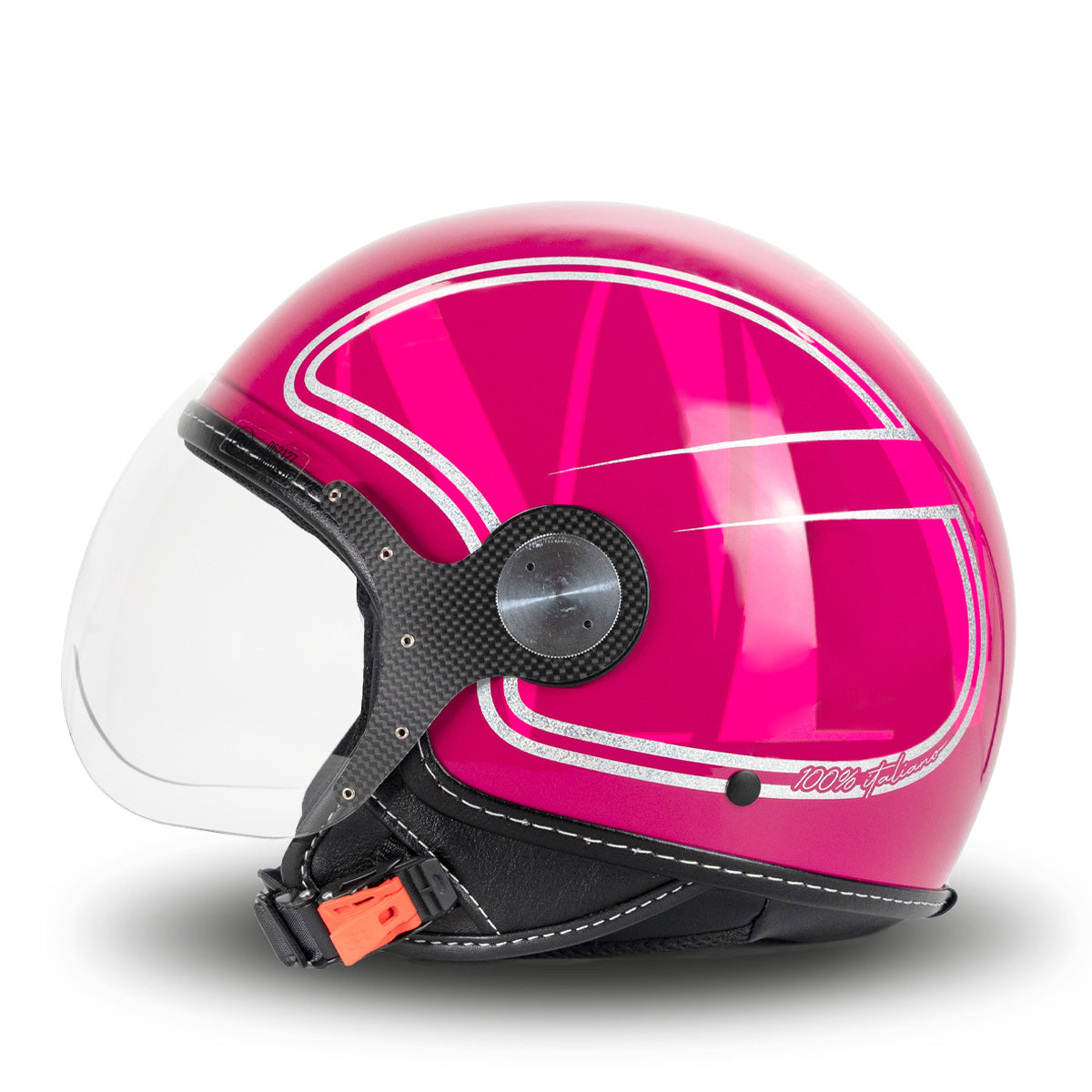 Elegant Helmet in Fuxia Glitter MM Independent