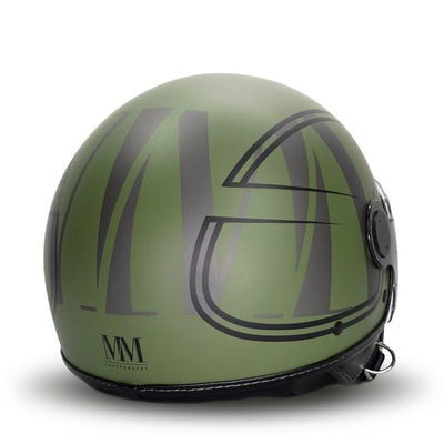 Eleganter Helm in Militärgrün MM Independent