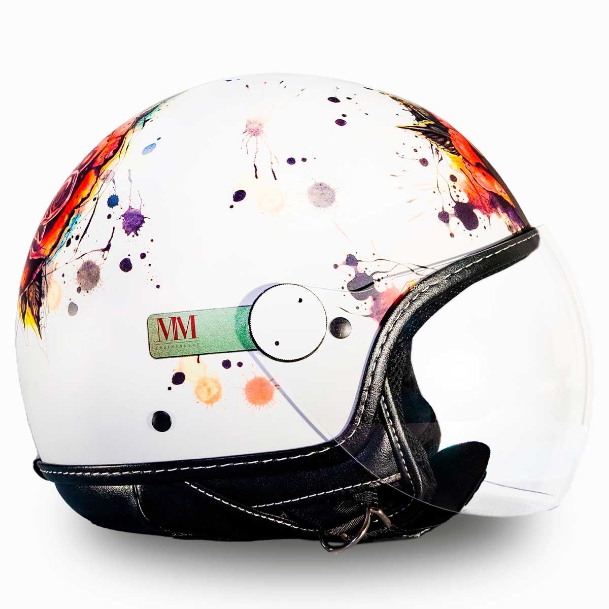 Casco Tattoo Rose MM Independent