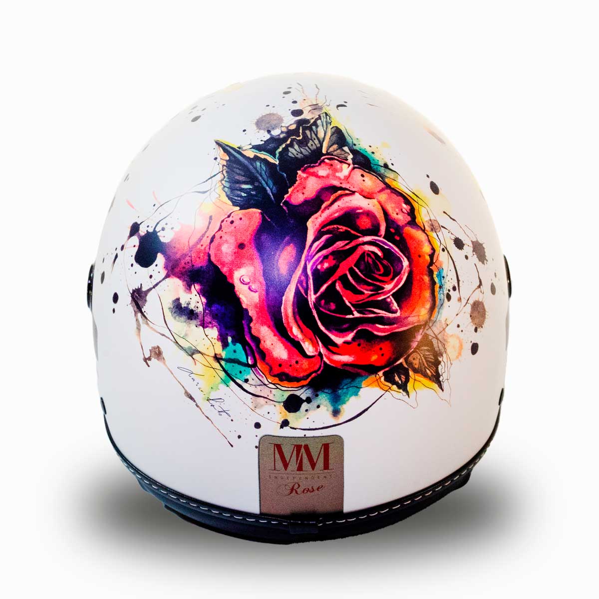 Casco Tattoo Rose MM Independent