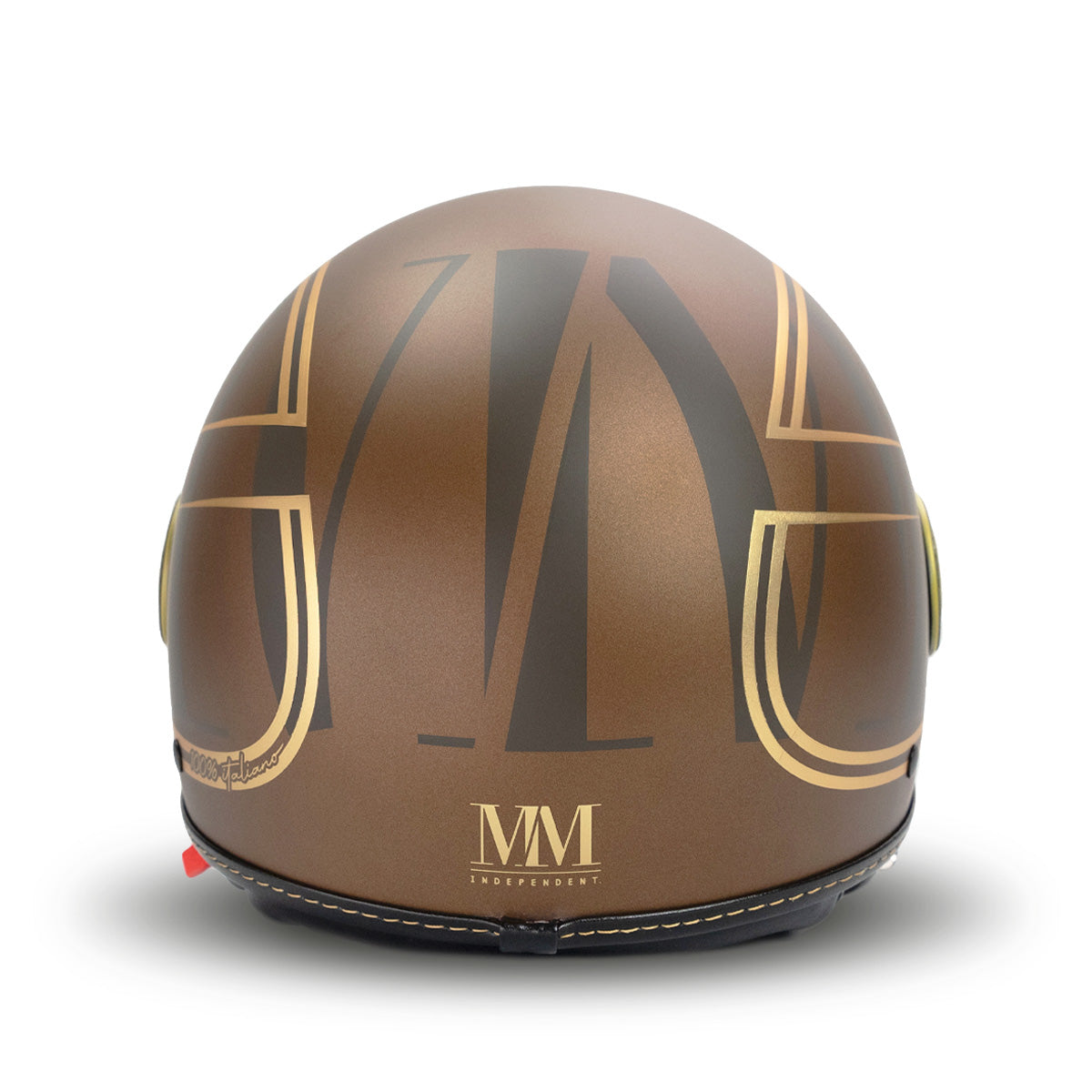 Elegant Helmet in Brown Gold MM Independent