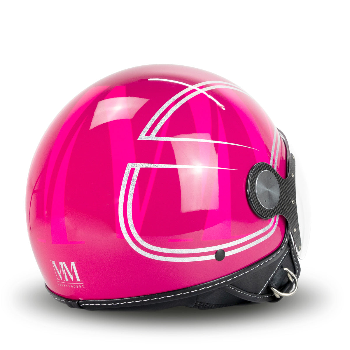 Elegant Helmet in Fuxia Glitter MM Independent