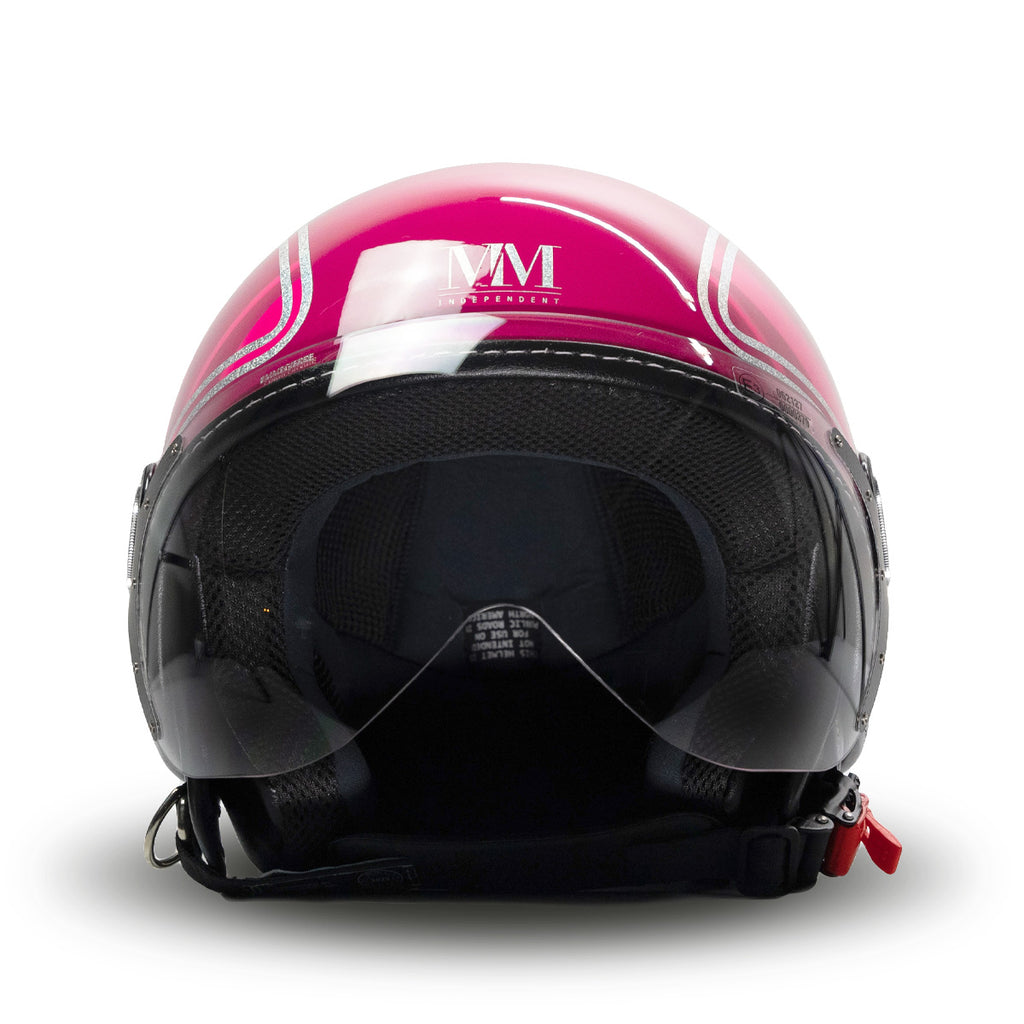 Elegant Helmet in Fuxia Glitter MM Independent