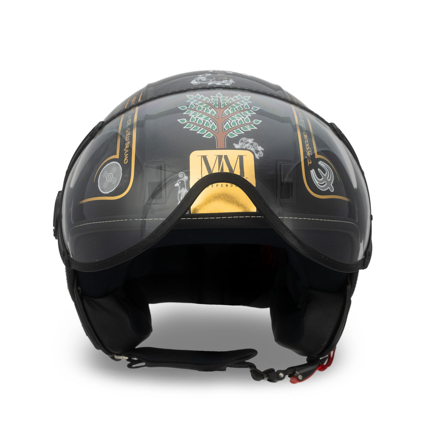 Casco Sardegna Nero MM Independent Edizione Limitata