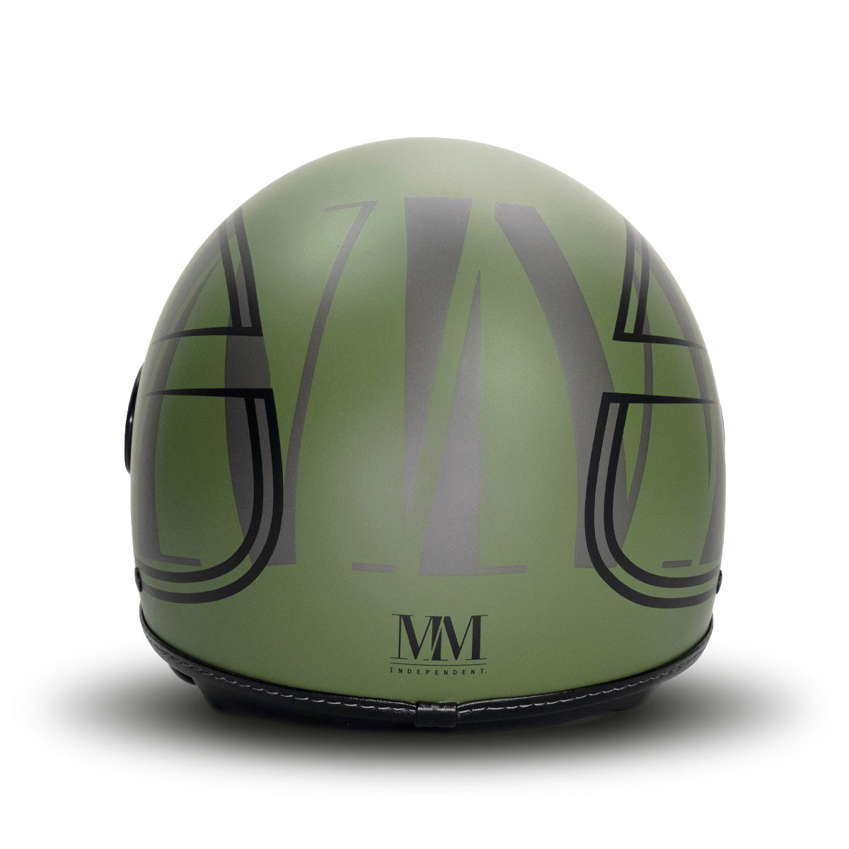 Casco Elegante en Verde Militar MM Independent