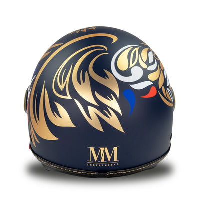 Casco Francia Coq Blu MM Independent In Edizione Limitata