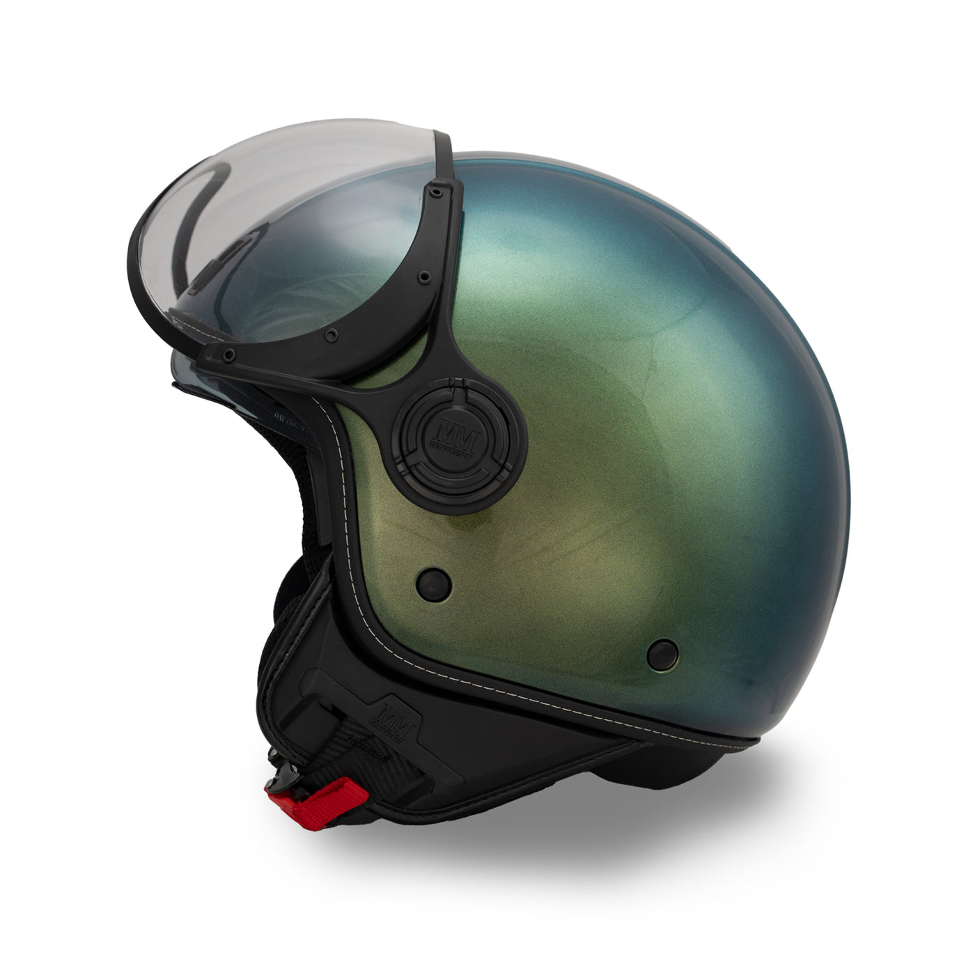 JET A-Ventura Helmet Green iridescent Monochrome by MM Independent