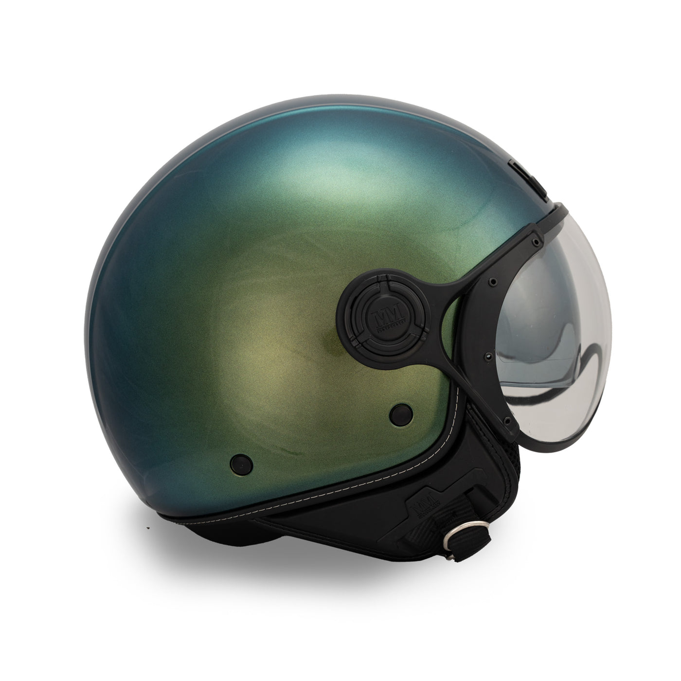 JET A-Ventura Helmet Green iridescent Monochrome by MM Independent