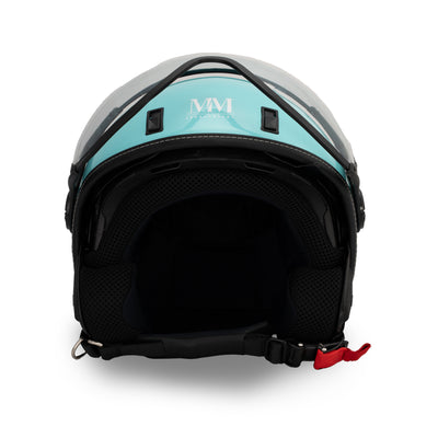 Helmet JET A-Ventura Turquoise Monochrome by MM Independent