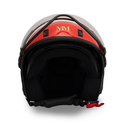 Helmet JET A-Ventura Red Monochrome by MM Independent