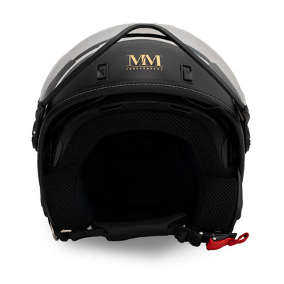 Helmet JET A-Ventura Black Monochrome by MM Independent