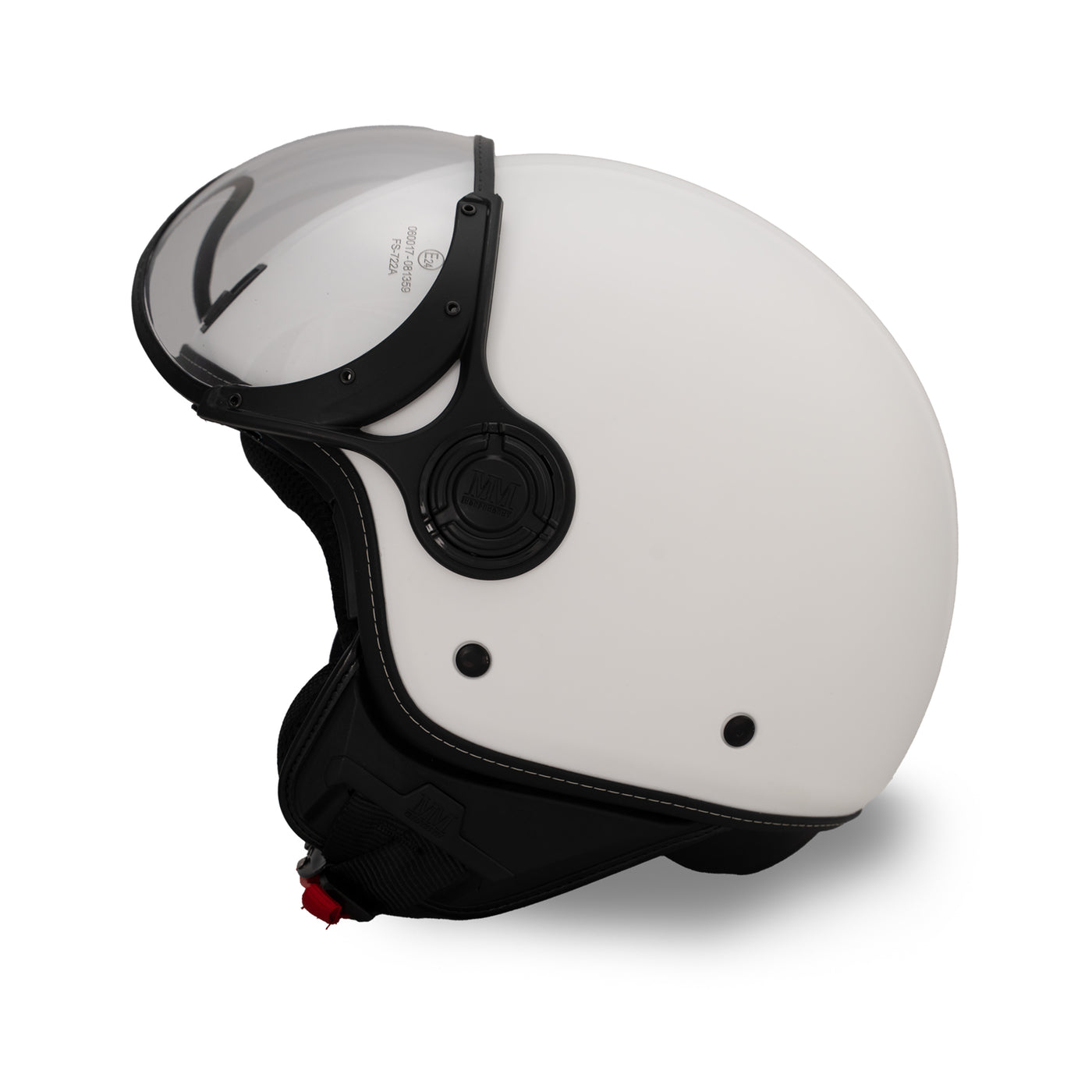 Helmet JET A-Ventura White Monochrome by MM Independent