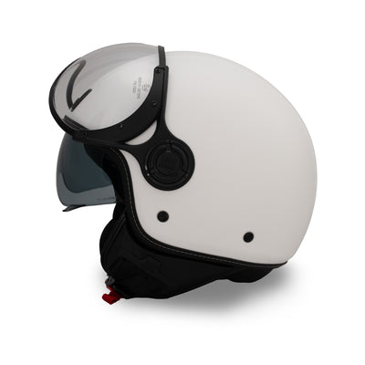 Helmet JET A-Ventura White Monochrome by MM Independent