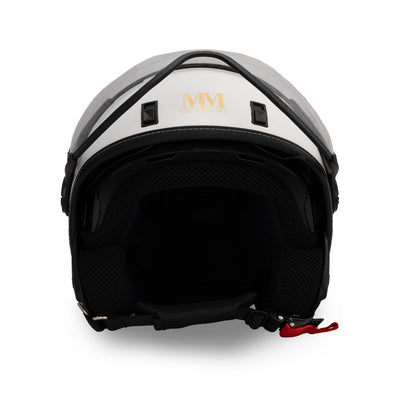 Helmet JET A-Ventura White Monochrome by MM Independent