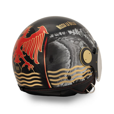 fahrradhelm frankreich Jet-Helm „France Nice“ von MM Independent mit Chrometech®-Verzierungen –  sphelmets.it