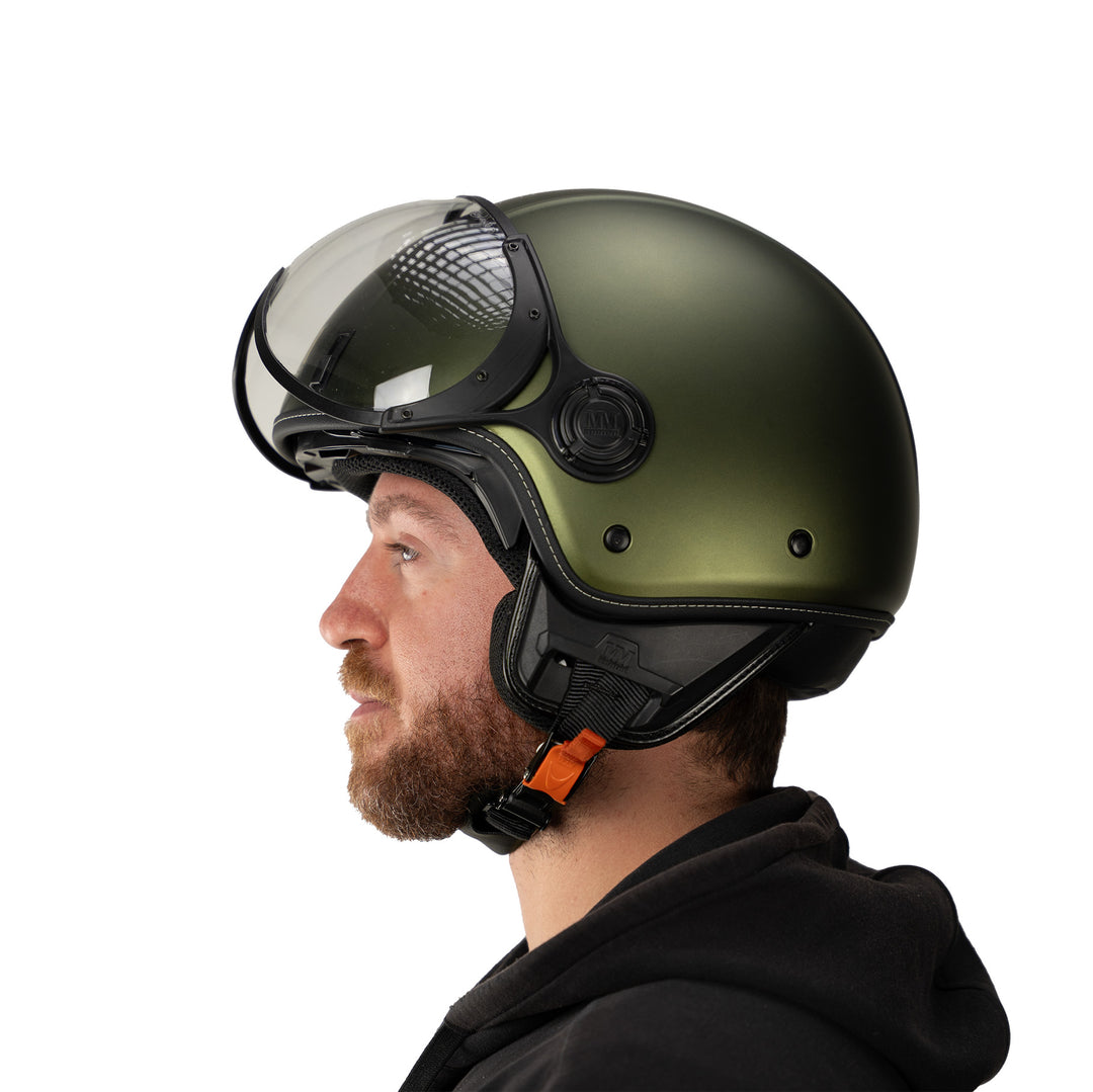 A-Ventura Matte Olive Green Jet | 100% Made in Italy MM