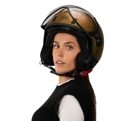 Helmet JET A-Ventura Gold Monochrome by MM Independent
