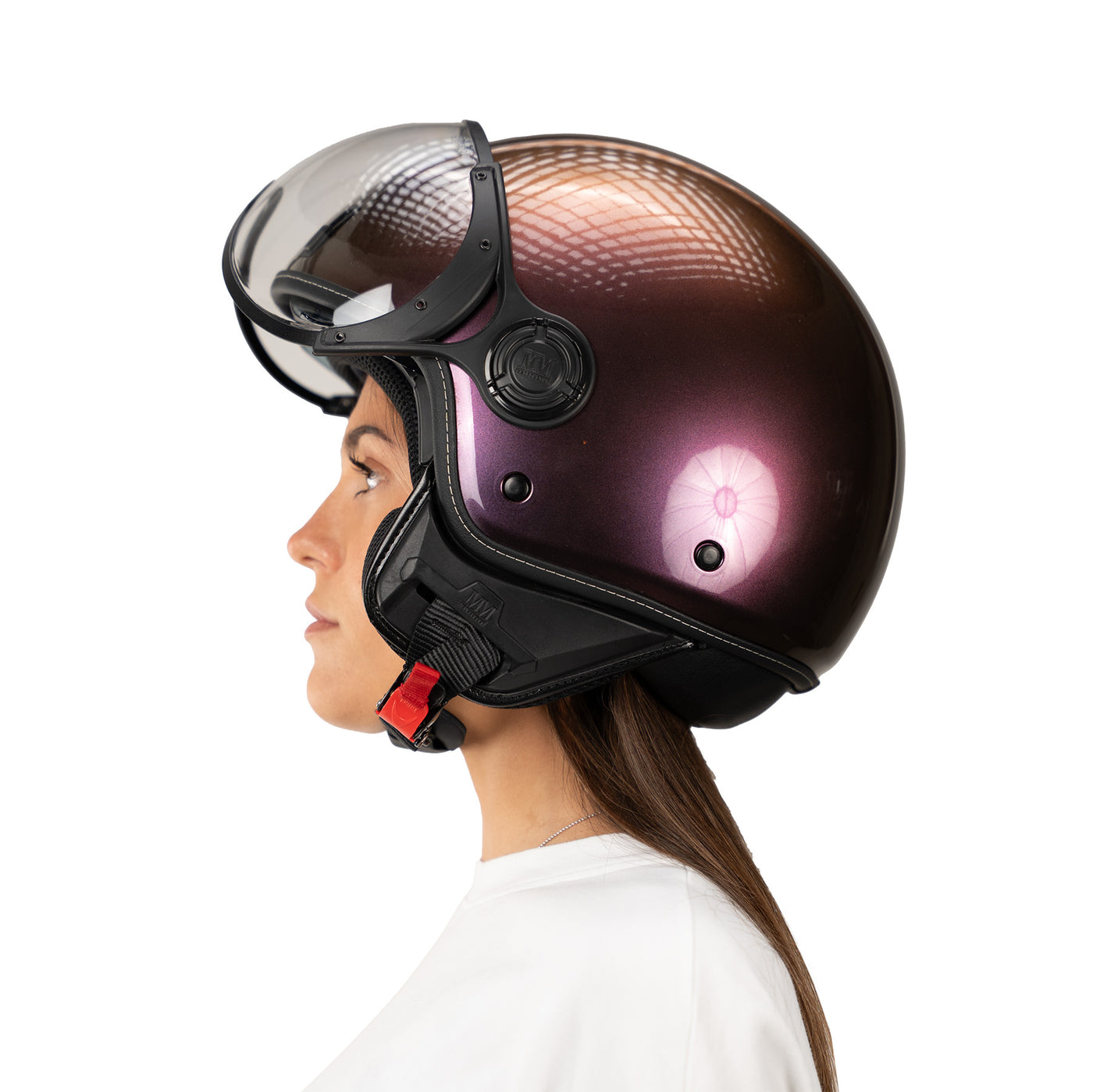 JET Helmet A-Ventura Magenta Iridescent Monochrome by MM Independent