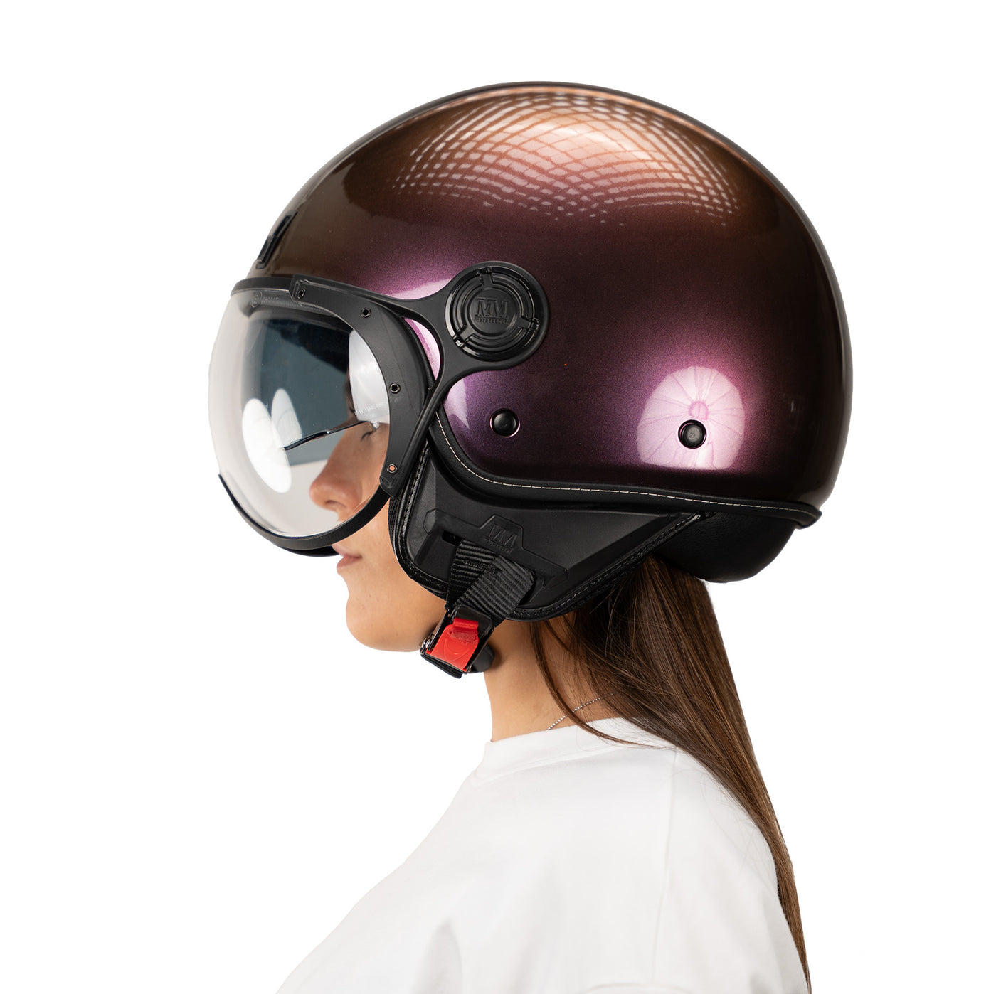 JET Helmet A-Ventura Magenta Iridescent Monochrome by MM Independent