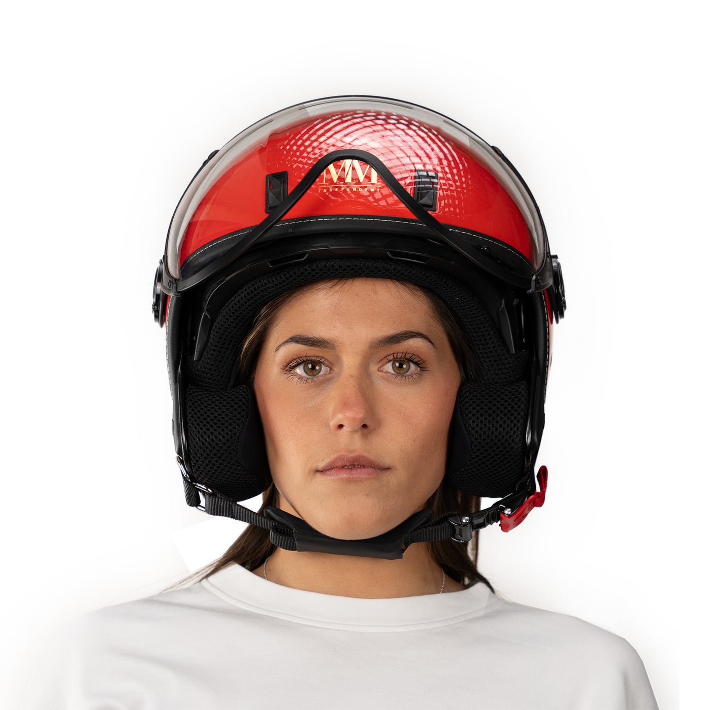 Helmet JET A-Ventura Red Monochrome by MM Independent