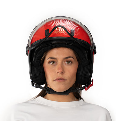 Helmet JET A-Ventura Red Monochrome by MM Independent