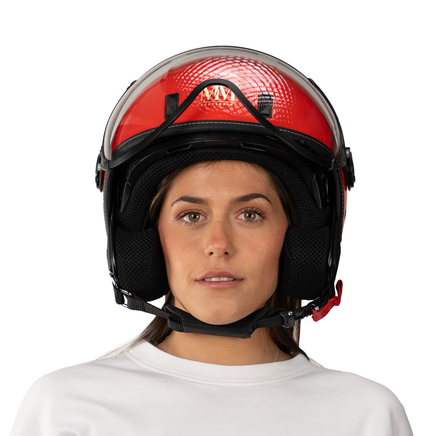 Helmet JET A-Ventura Red Monochrome by MM Independent