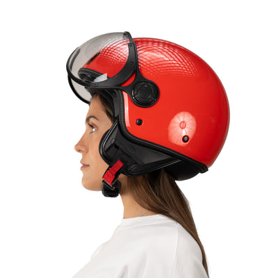 Helmet JET A-Ventura Red Monochrome by MM Independent
