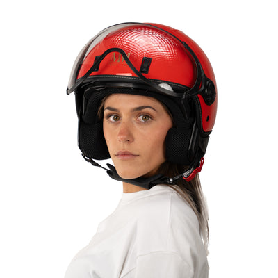 Helmet JET A-Ventura Red Monochrome by MM Independent