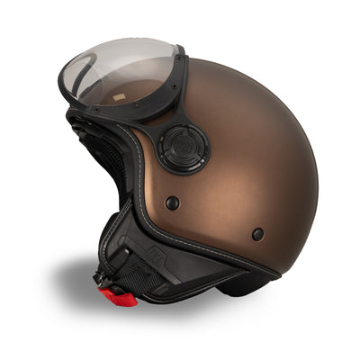 Helmet JET A-Ventura Brown Monochrome by MM Independent