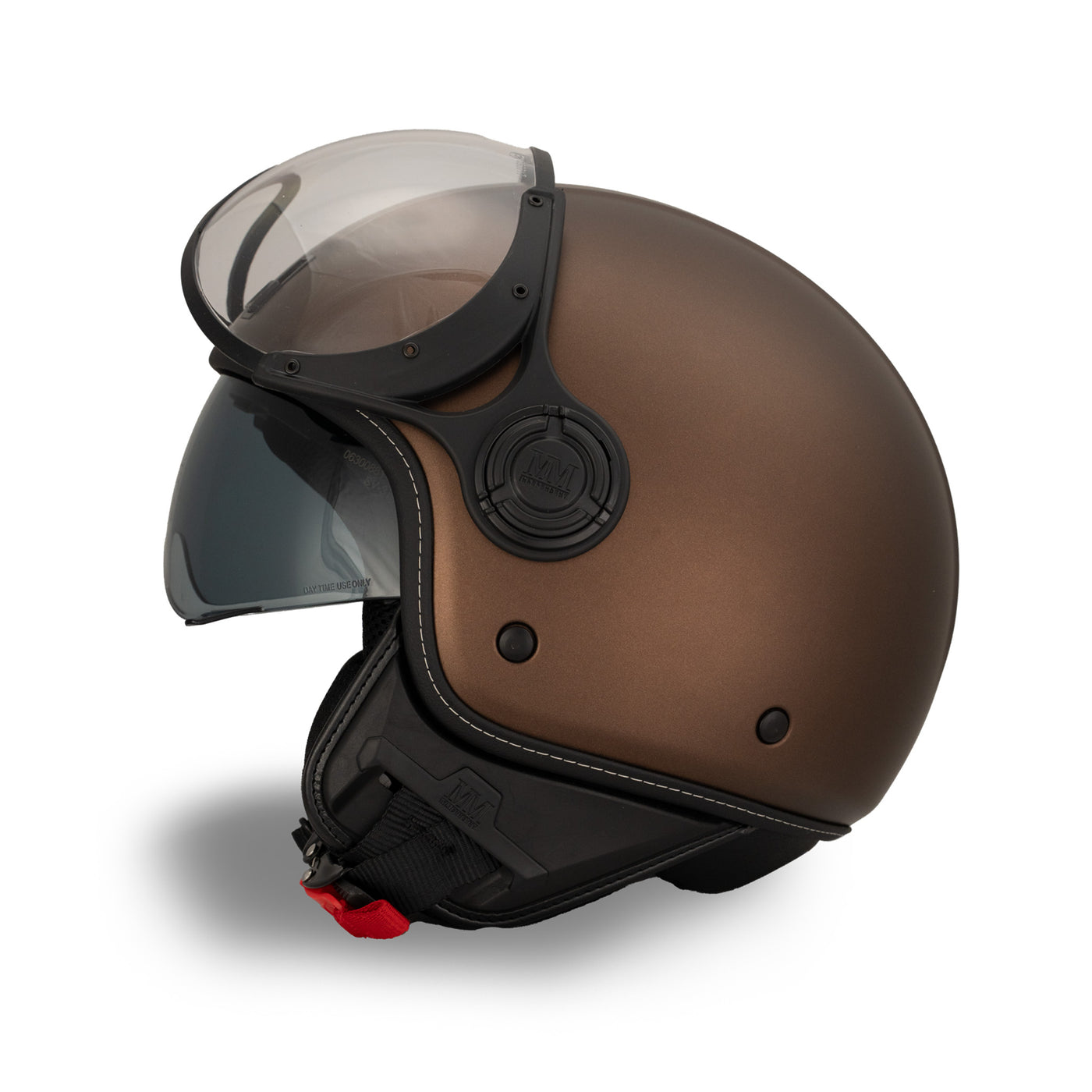 Helmet JET A-Ventura Brown Monochrome by MM Independent