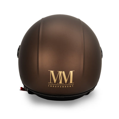 Helmet JET A-Ventura Brown Monochrome by MM Independent