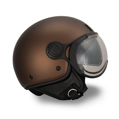Helmet JET A-Ventura Brown Monochrome by MM Independent