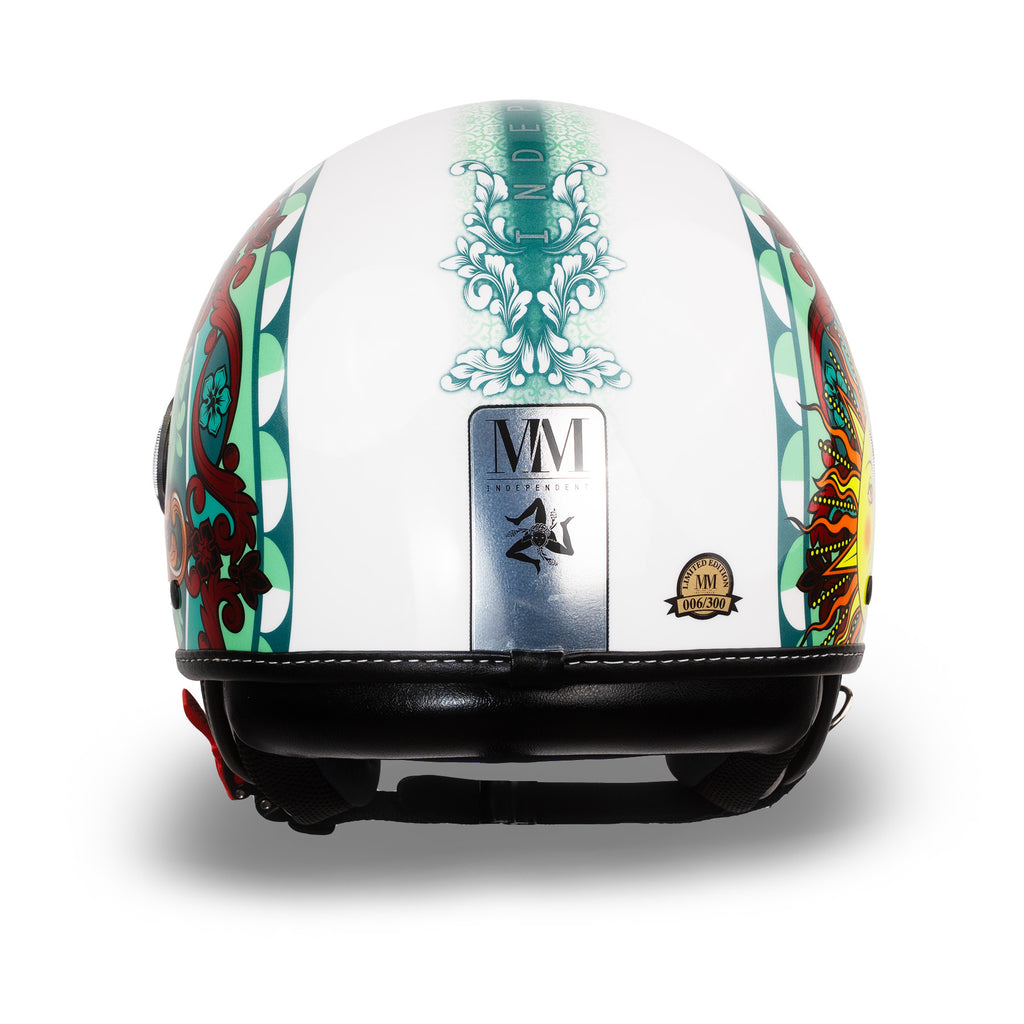 Helmet Sicily Magnolia Green Glossy LIMITED EDITION MM Independent