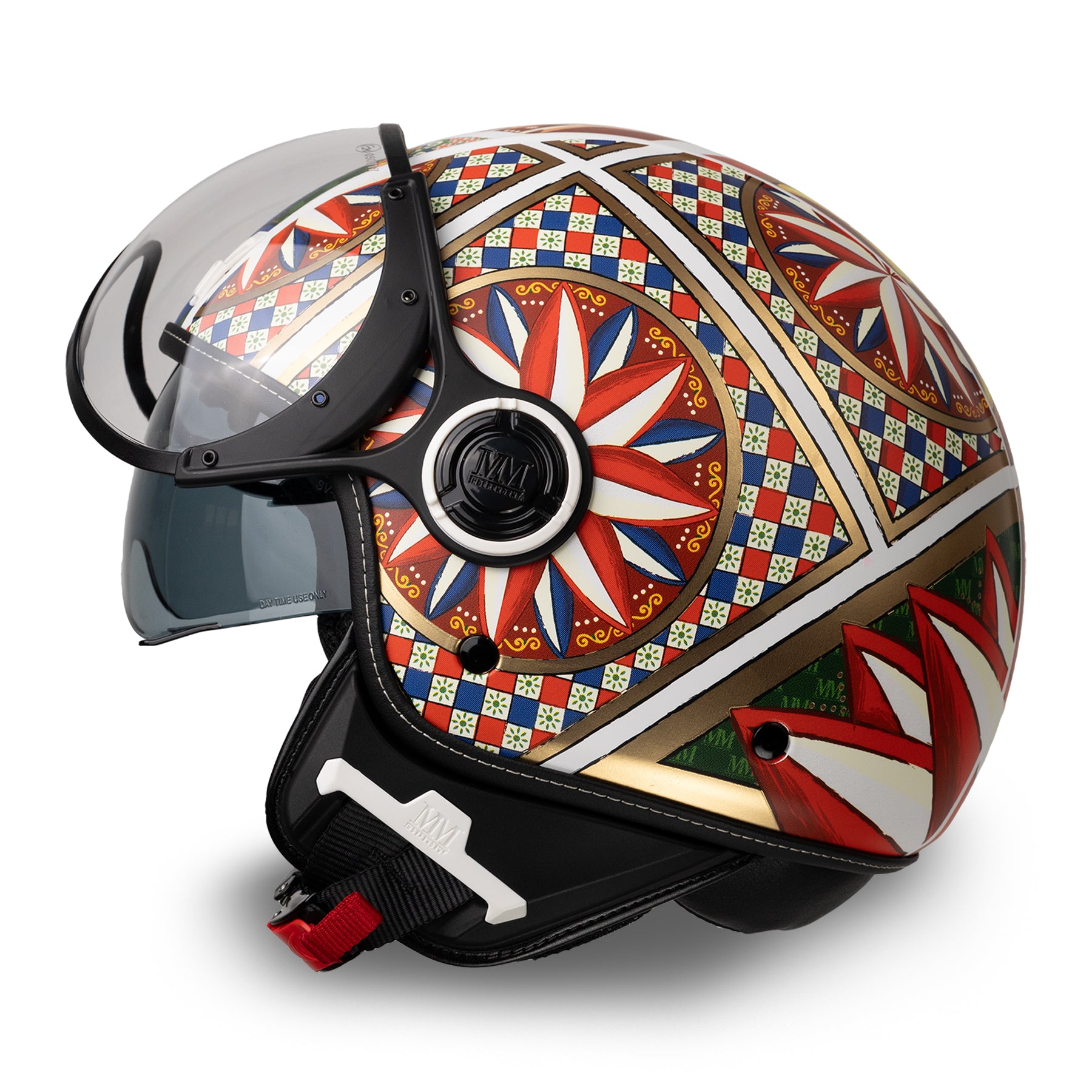 Casco JET Carretto Siciliano A-Ventura MM Independent Edizione Limitata
