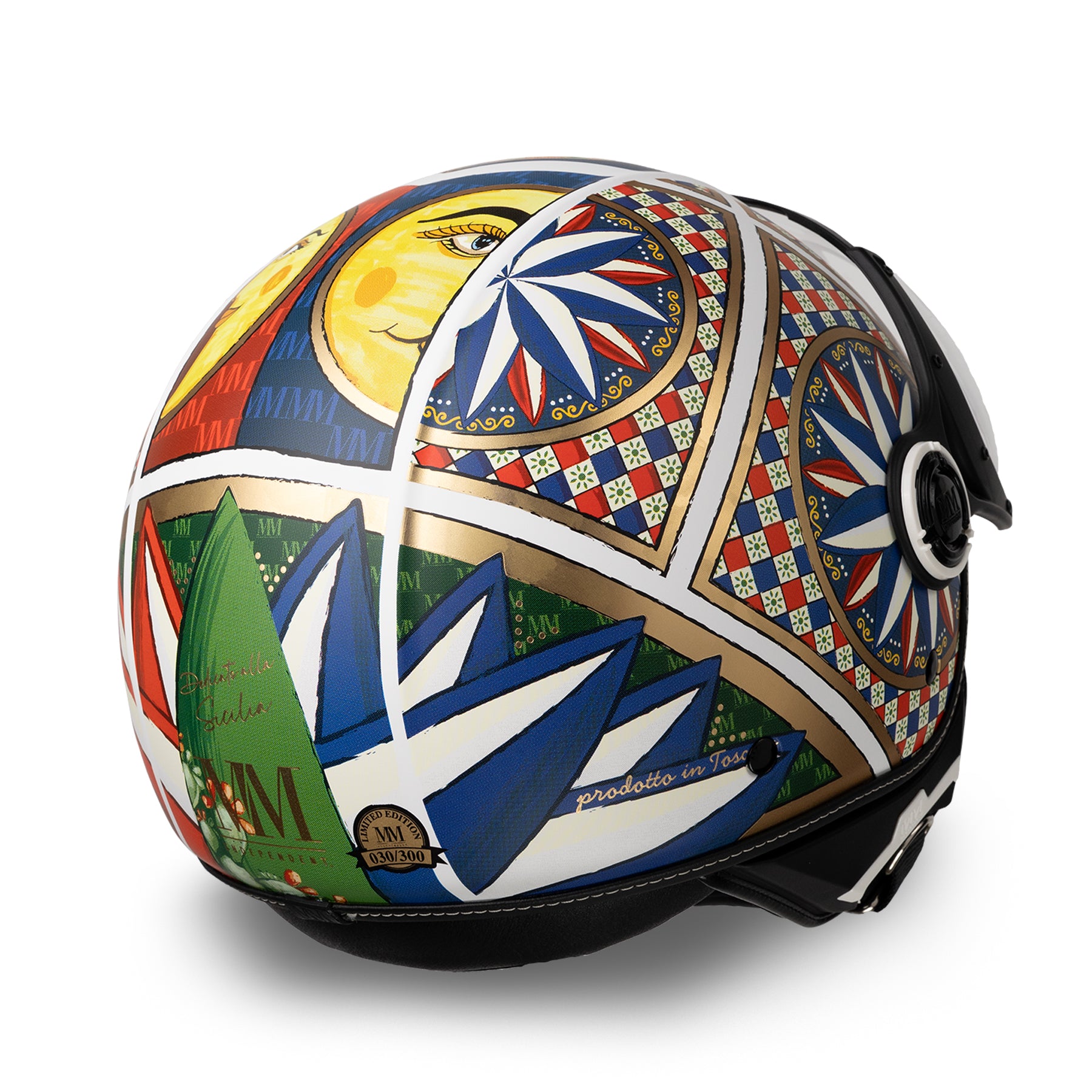 Casco JET Carretto Siciliano A-Ventura MM Independent Edizione Limitata