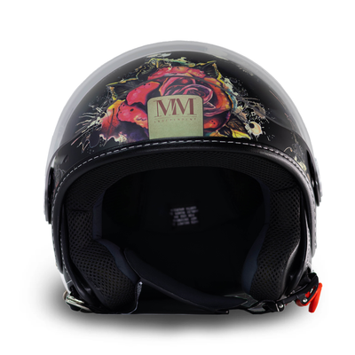 Helmet Tattoo Rose Black MM Independent