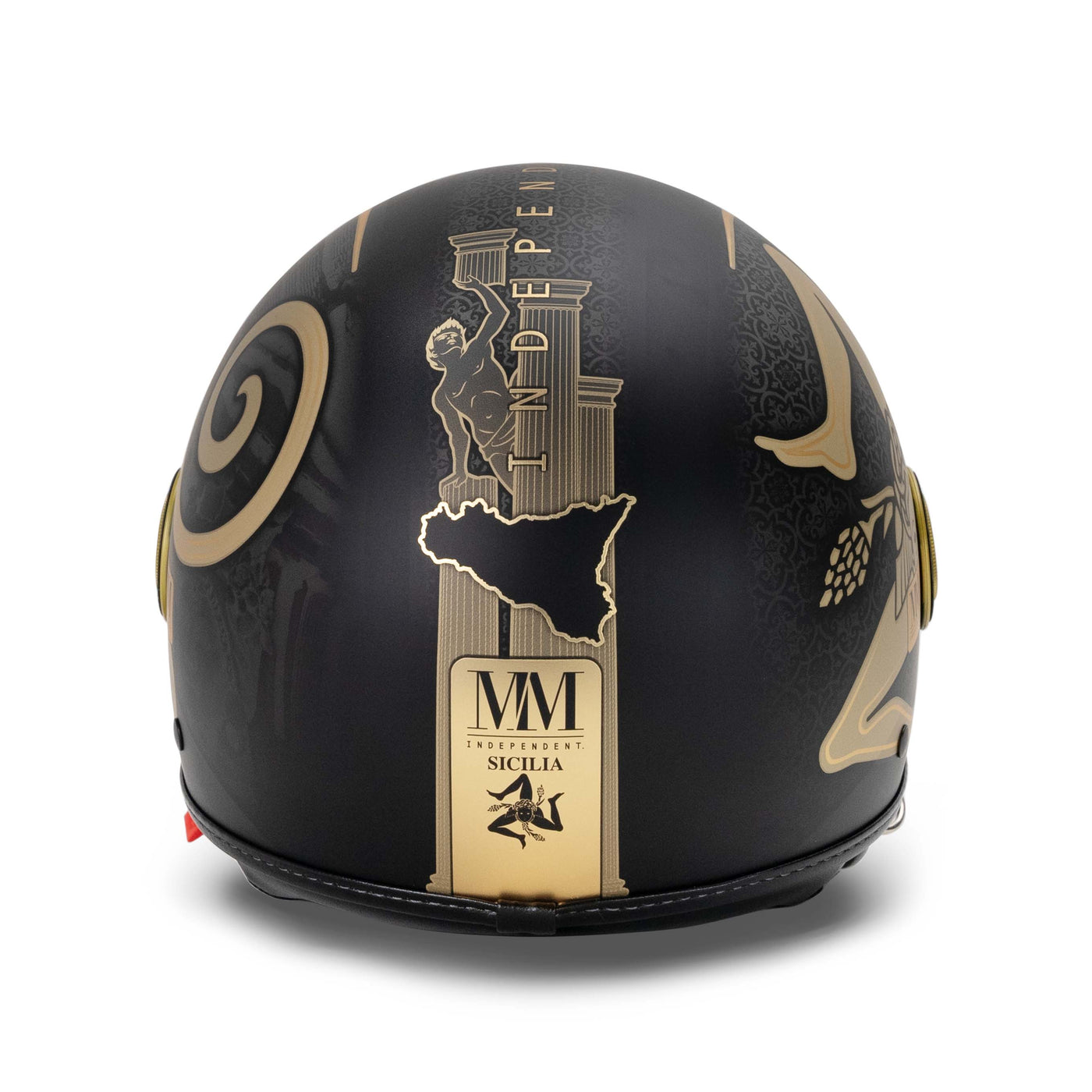 Helmet Sicily Trinacria 2.0 Black LIMITED EDITION MM Independent