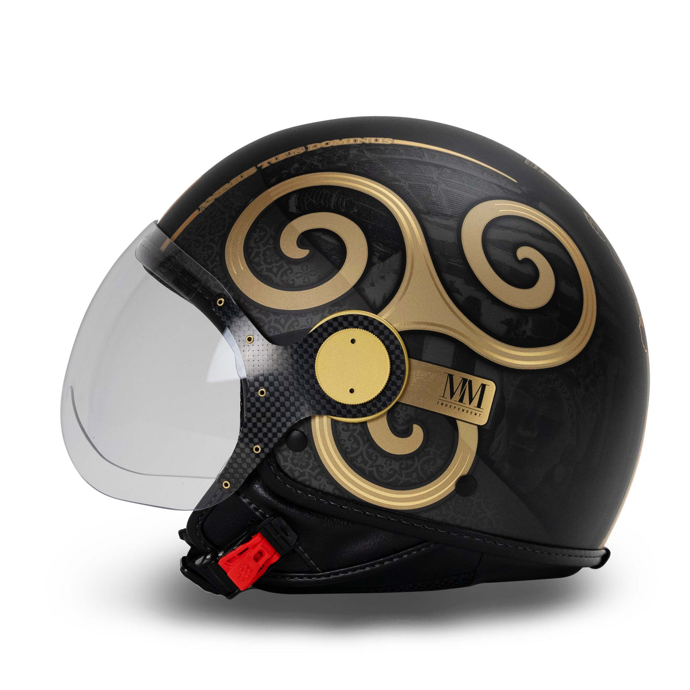 Helmet Sicily Trinacria 2.0 Black LIMITED EDITION MM Independent