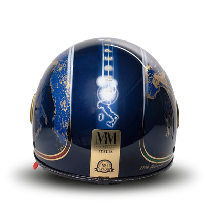 Helm Italien Blau Galaxy MM Independent