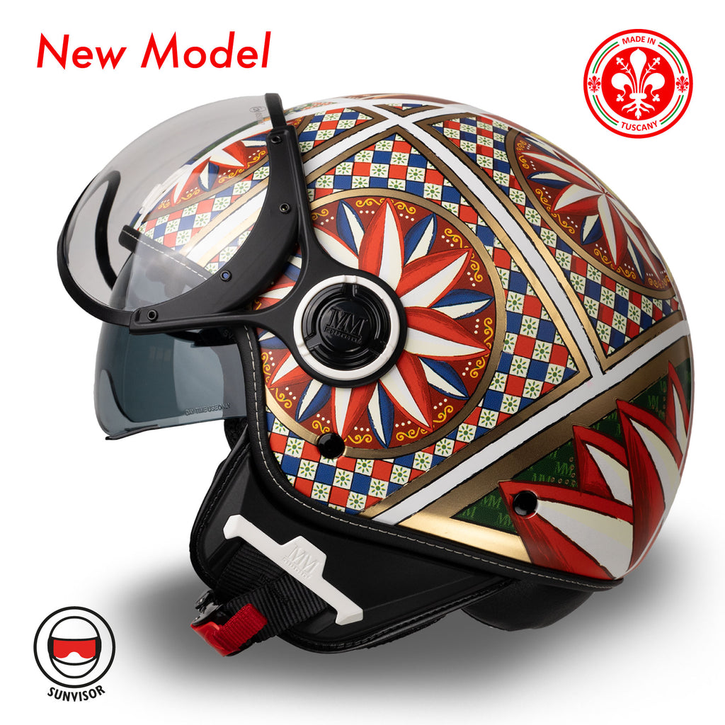 Helmet JET Sicilian Carretto A-Ventura MM Independent Limited Edition