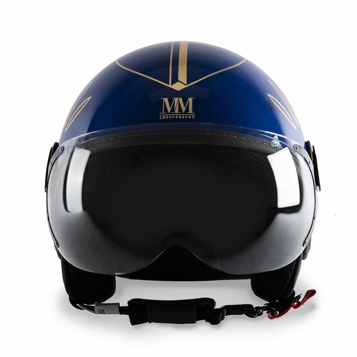 Casco Azzurri Vista Frontale