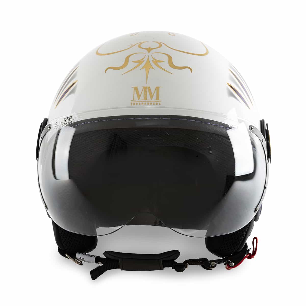 Casco Bianchi vista frontale