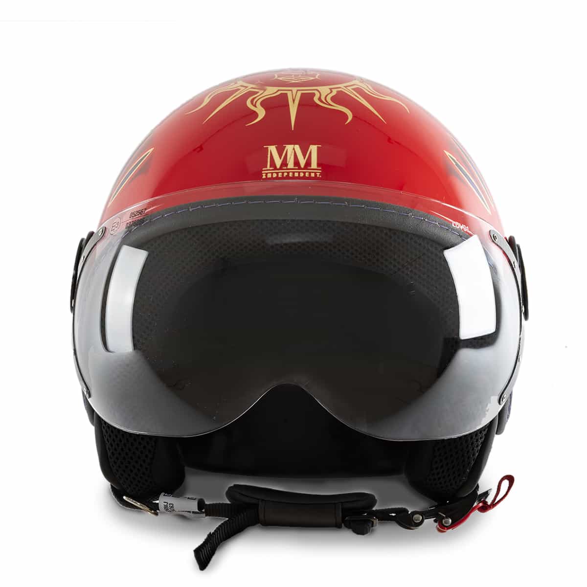 Casco Rossi vista frontale