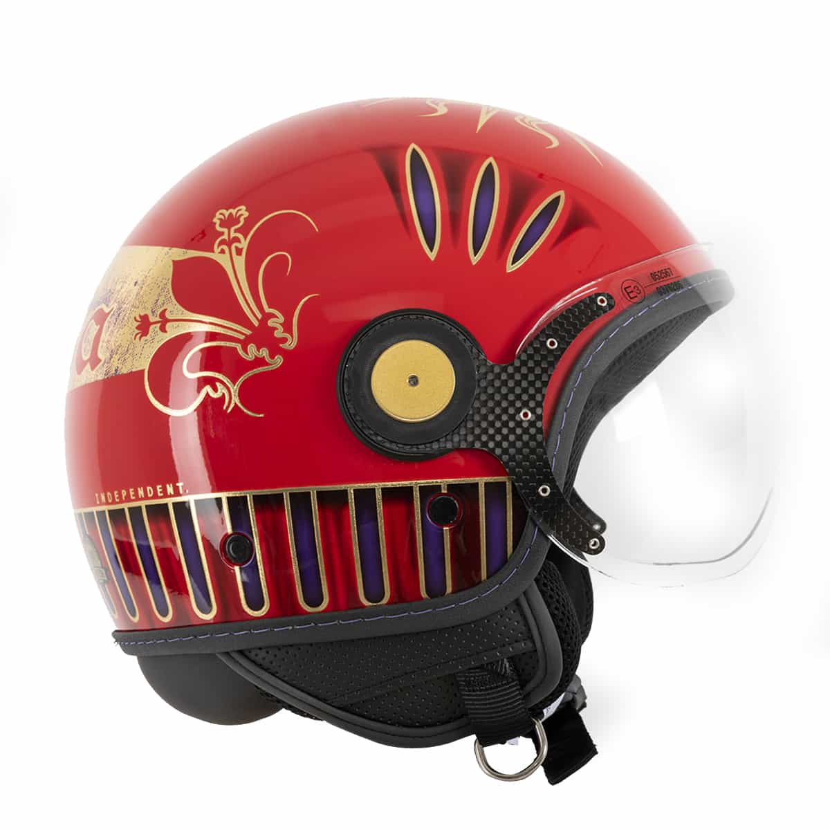 Casco Rossi vista lato destro