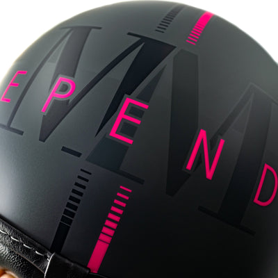 Casco Addicted Rosa Fluo MM Independent