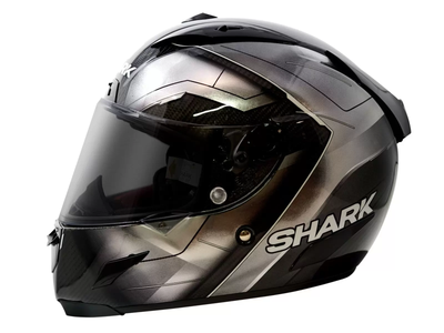 Shark Race-R Pro Carbon Deager Silver left side view
